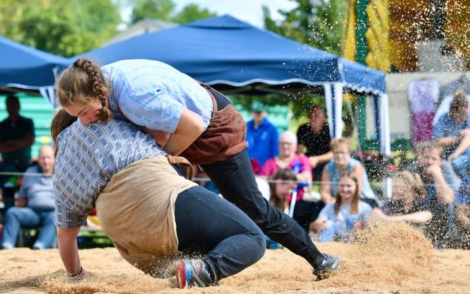 Klossner Melissa im Wettkampf